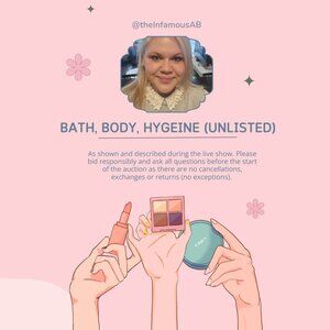 Bath, Body, Hygiene & Other Beauty | Unlisted Items - 3/11 Show